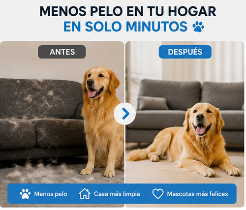 Cepillo Removedor de Pelo para Mascotas