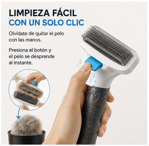 Cepillo Removedor de Pelo para Mascotas