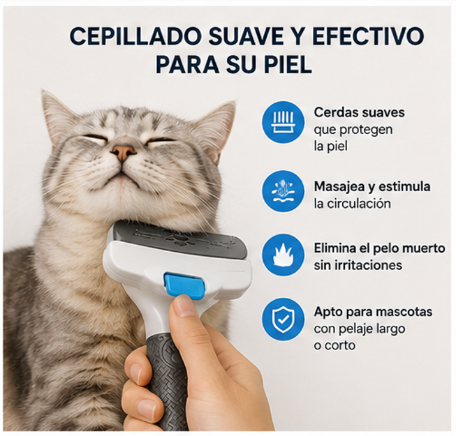 Cepillo Removedor de Pelo para Mascotas